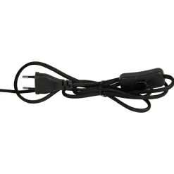 Lampe champignon en fer émeraude et écru h40cm - Arty