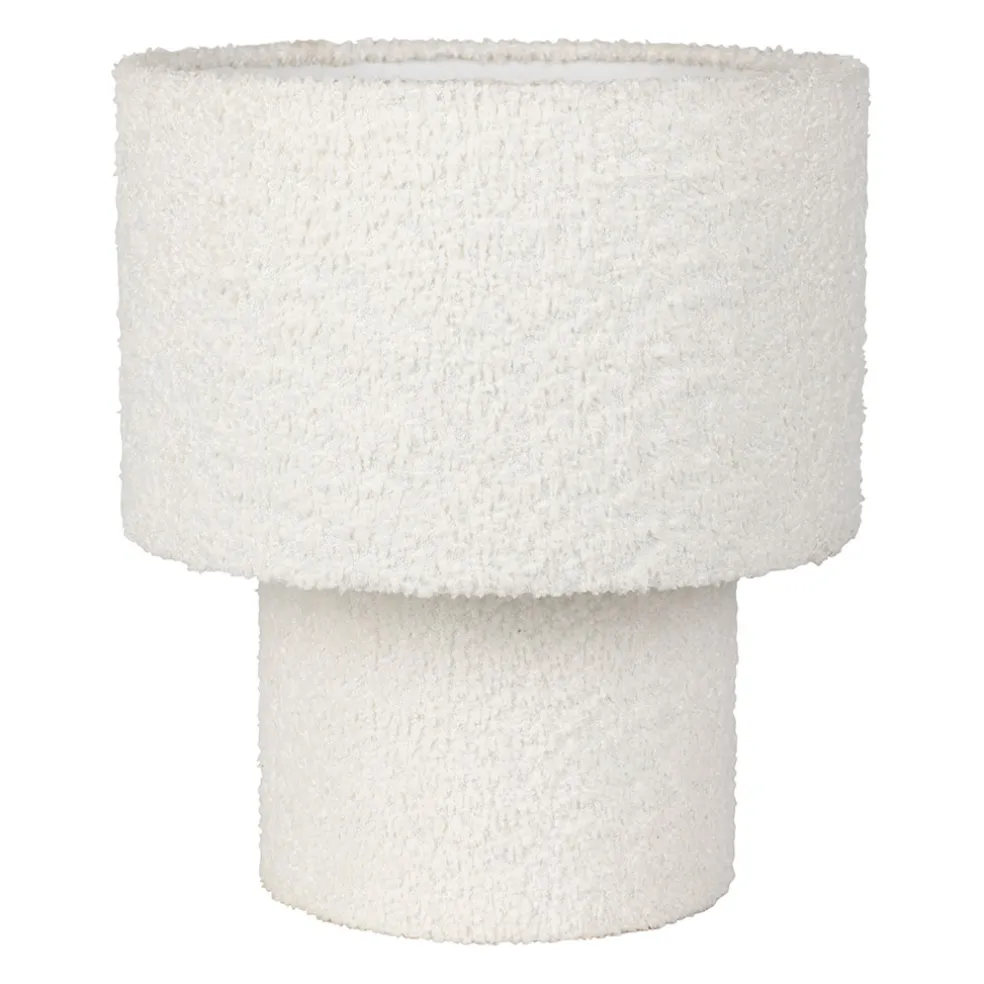 Lampe en bouclettes blanc - Organic