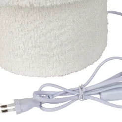 Lampe en bouclettes blanc - Organic