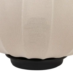 Lampe en coton beige h28.5cm - Klosen