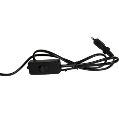 Lampe en coton beige h28.5cm - Klosen