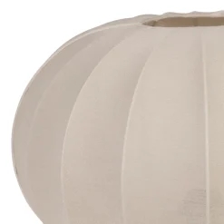 Lampe en coton beige h24.5cm - Klosen