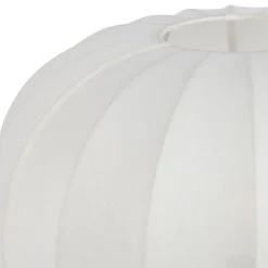 Lampe en coton écru d40xh28.5cm - Aurore