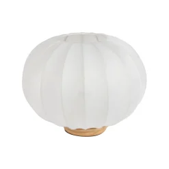 Lampe en coton écru d31xh24cm - Aurore