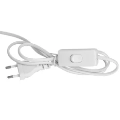 Lampe en coton écru d31xh24cm - Aurore