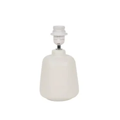 Lampe en céramique blanche h34cm - Paros