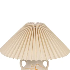 Lampe en céramique terracotta h40cm - Greeka