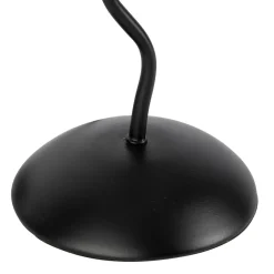 Lampe en fer noir et blanc h50cm - Funky