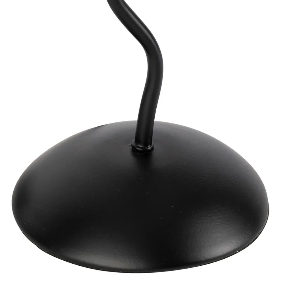 Lampe en fer noir et blanc h50cm - Funky