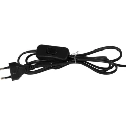 Lampe en manguier et coton naturel h47.5cm - Eterra