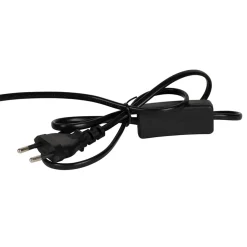 Lampe en terre cuite émeraude mate et naturel h32cm - Nira