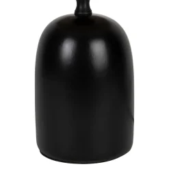 Lampe en terre cuite noir et beige h29cm - Klosen