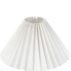 Lampe en terrecuite blanc h33cm - Funny