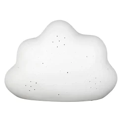 Lampe nuage en porcelaine blanc h17cm - Beezz