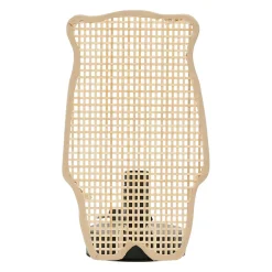 Lampe ours en bambou et fer h24cm - Songes