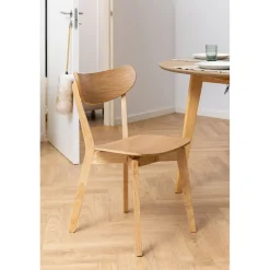 Lot de 2 chaises de salle à manger en chêne - Roxy