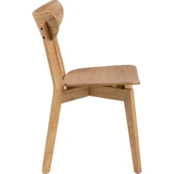 Lot de 2 chaises de salle à manger en chêne - Roxy