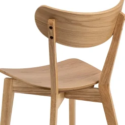 Lot de 2 chaises de salle à manger en chêne - Roxy