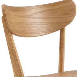 Lot de 2 chaises de salle à manger en chêne - Roxy