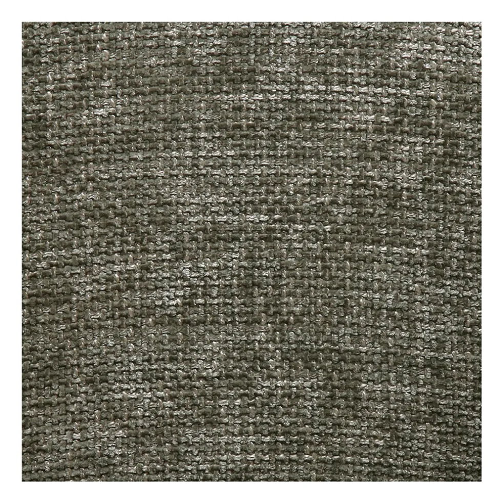 Lot de 2 chaises en tissu chenille vert - Rusti