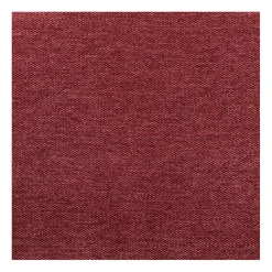 Lot de 2 chaises pivotantes en tissu rouge parme - Omida