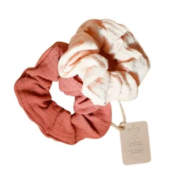 Lot de 2 chouchous gaze de coton