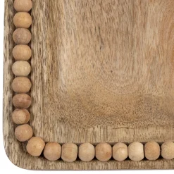 Lot de 2 plats en manguier naturel - Eté A La Mer