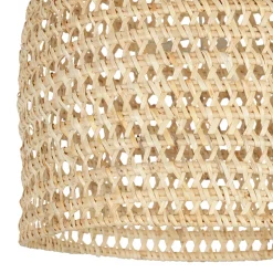 Lot de 2 suspensions en rotin naturel non électrifiée - Hera