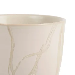 Lot de 4 tasses en grès nude mat - terre boheme