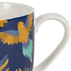 Lot de 4 tasses en porcelaine multicolore 35cl - Mocoa