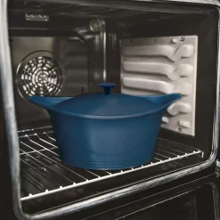 L'incroyable Cocotte myrtille d24cm avec poignée en métal
