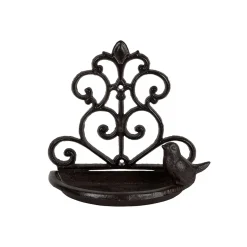 Mangeoire murale en fonte brun - Fauvette