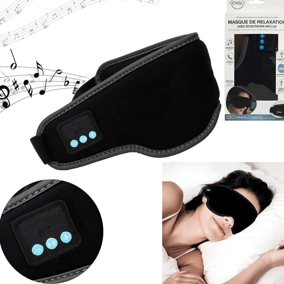 Masque de sommeil connecté