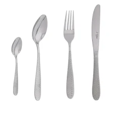 Menagere flower 24 pièces en acier inoxydable