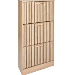 Meuble à chaussures 3 portes H113cm - Kara