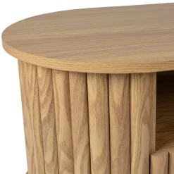 Meuble TV en bois L130cm - Saori