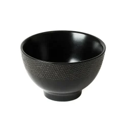 Mini bol en grès noir d9.5cm - vesuvio