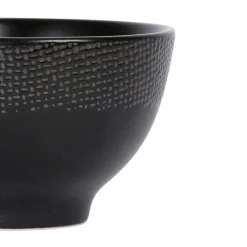 Mini bol en grès noir d9.5cm - vesuvio