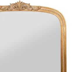 Miroir arrondie doré 81x107cm - sonate