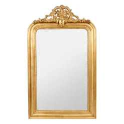 Miroir baroque doré en bois - Féerie