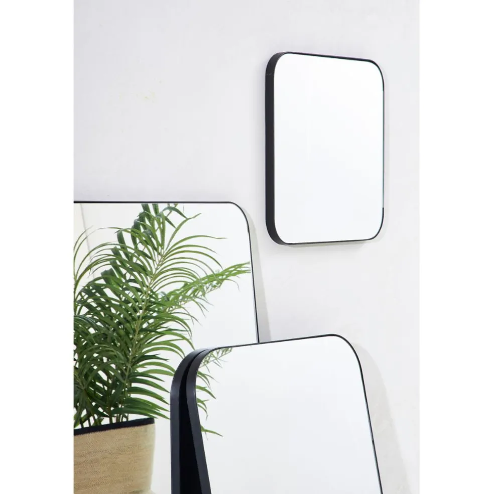 Miroir carré en fer 45x45cm - Kerian