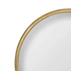 Miroir convex en laiton doré d21.5cm - edman