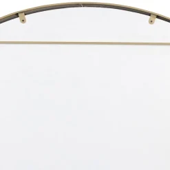 Miroir en fer doré d110cm - Arlequin