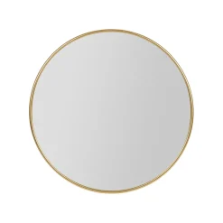 Miroir en fer doré d70cm - Arlequin