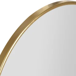 Miroir en fer doré d70cm - Arlequin