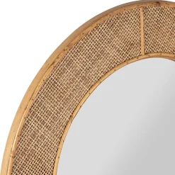 Miroir en rotin 70xh160.5cm - Tamba