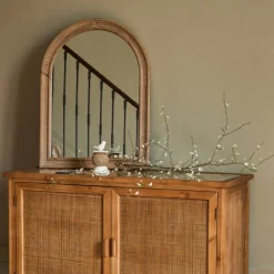 Miroir naturel foncé 60x80cm en bois de sapin - firmin