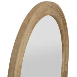 Miroir naturel foncé 60x80cm en bois de sapin - firmin