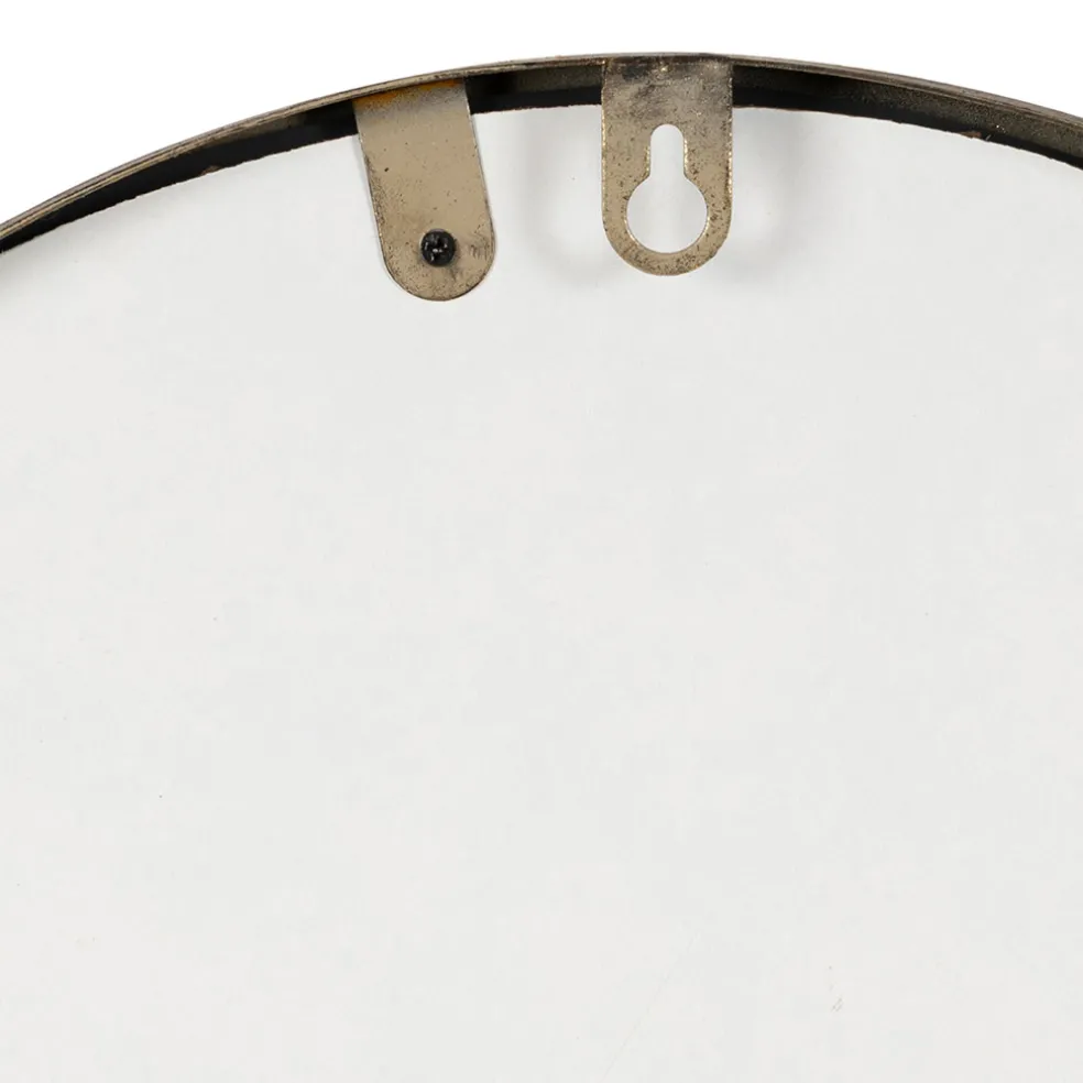 Miroir ovale en fer 35.5x89.5cm - Aziru