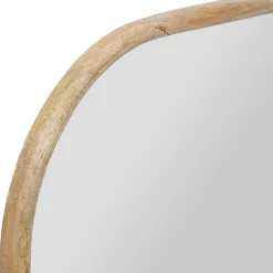 Miroir ovale en manguier 49x119.5cm - Hervea